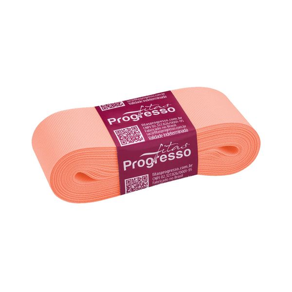 Fita de Gorgurão Progresso GP Nº09 38mm Peça com 10m Salmon 392