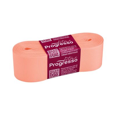 Fita de Gorgurão Progresso GP Nº09 38mm Peça com 10m Salmon 392