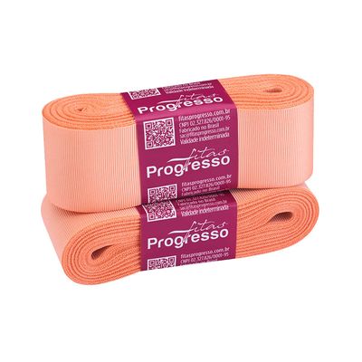 Fita de Gorgurão Progresso GP Nº09 38mm Peça com 10m Salmon 392
