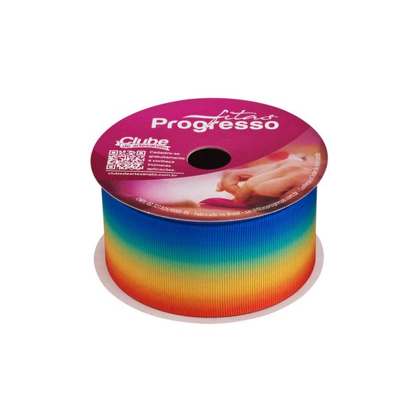 Fita de Gorgurão Progresso GP Nº09 38mm Peça com 10m Praia 008