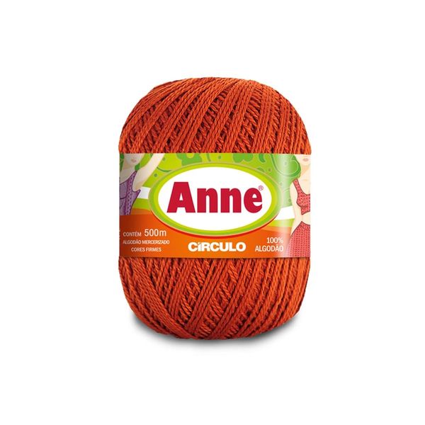 Linha Círculo Anne 500m Nº4/2 7529 Rosa Terracota