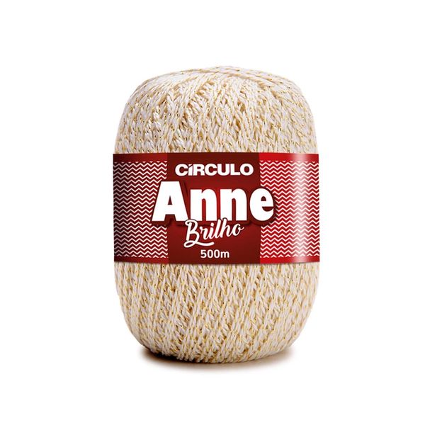 Linha Círculo Anne Brilho 8176 Off White