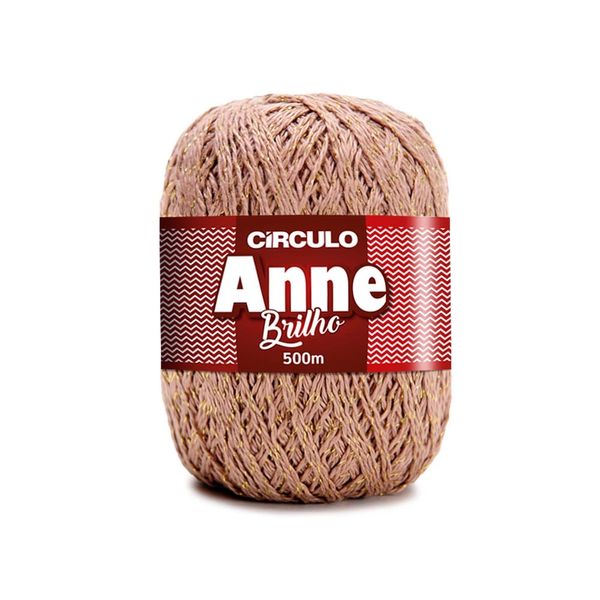 Linha Círculo Anne Brilho 7532 Marrom Casulo