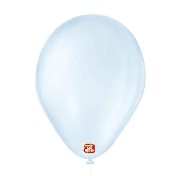 Balões São Roque 7 Linha Candy Color Azul 25 Unidades