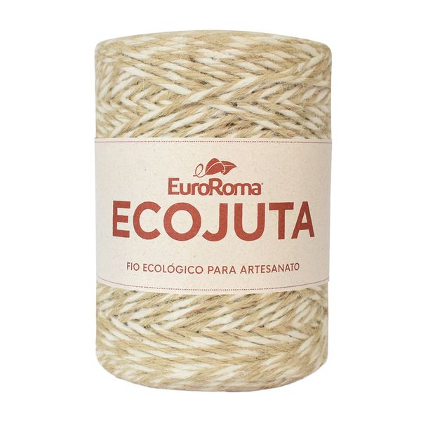 Barbante Juta Euroroma Ecojuta 190m Cru