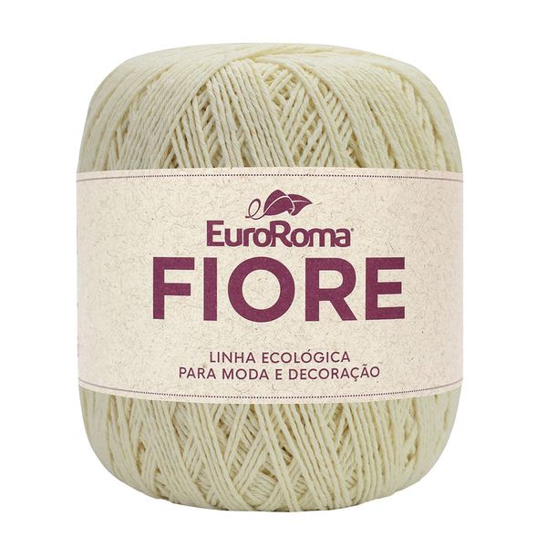 Barbante Euroroma Fiore 8/4 500m 150g Cru
