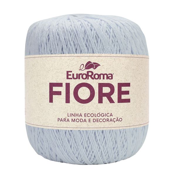 Barbante Euroroma Fiore 8/4 500m 150g Branco Barbante Euroroma Fiore 8/4 500m 150g Branco