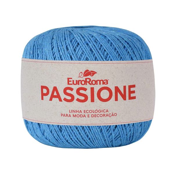 Barbante Euroroma Passione 8/5 150g 400m Azul Piscina