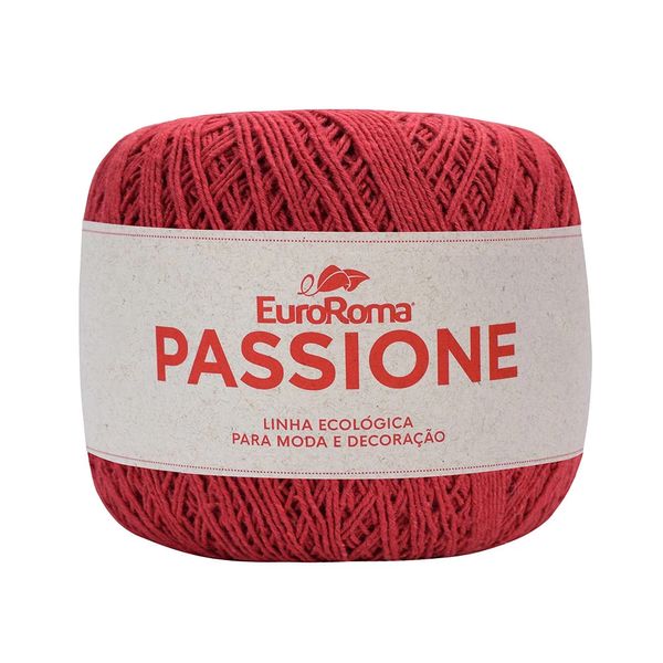 Barbante Euroroma Passione 8/5 150g 400m Vermelho