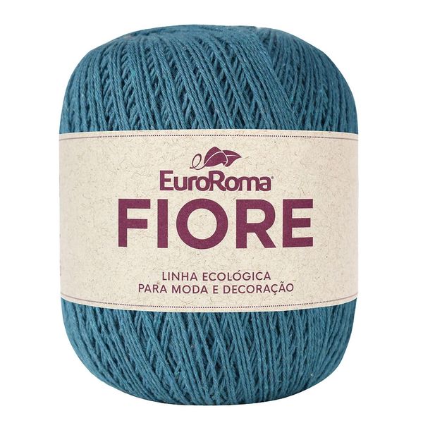 Barbante Euroroma Fiore 8/5 150g 400m Azul Petróleo