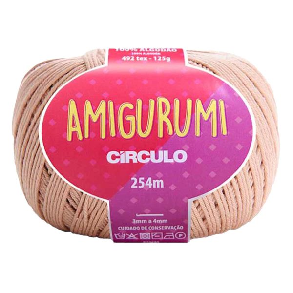 Linha Amigurumi 254m Nº6/5 7650 Marrom Linha Amigurumi 254m Nº6/5 7650 Marrom