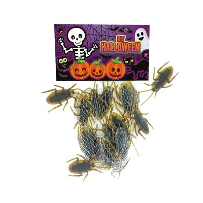 Kit Halloween Baratinha Brasilflex com 12 Unidades