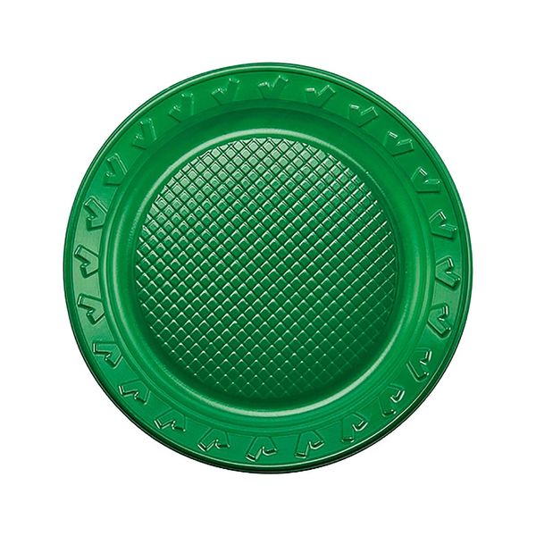 Prato Descartavel Regina N15 Verde com 10 unidades Prato Descartavel Regina N15 Verde com 10 unidades