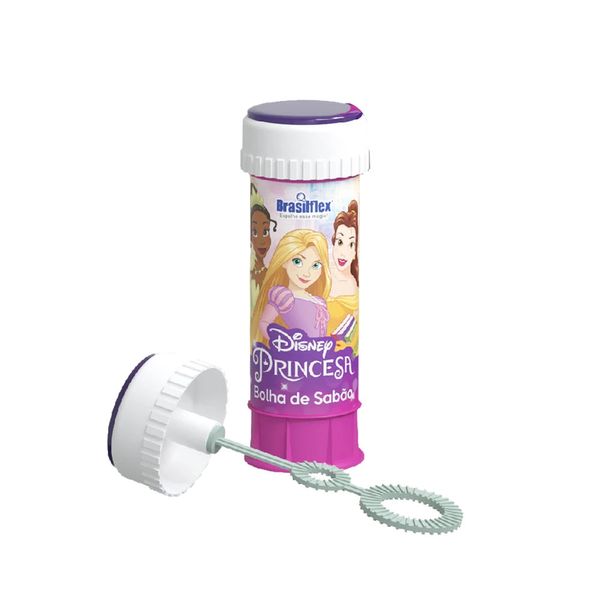 Bolha de Sabão Brasiflex com Jogo Princesa 60ml