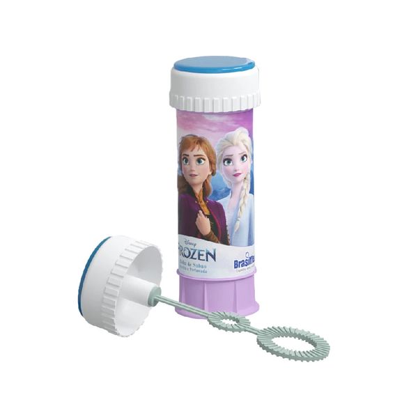 Bolha de Sabão Brasilflex com Jogo Frozen 60 ml Bolha de Sabão Brasilflex com Jogo Frozen 60 ml