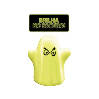 Fantasminha Neon Brasilflex com 12 unidades