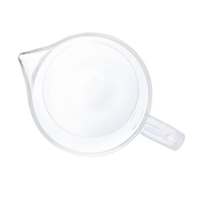 Leiteira 500ml de Vidro Borossilicato com Resistência Térmica Wolff Transparente