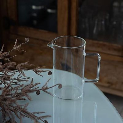 Leiteira 500ml de Vidro Borossilicato com Resistência Térmica Wolff Transparente