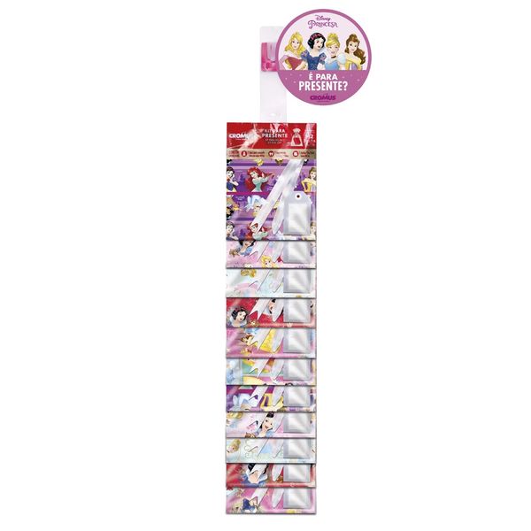 Kit Cromus Clip Strip Princesas 35x54cm Kit Cromus Clip Strip Princesas 35x54cm
