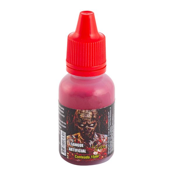 Sangue Falso Halloween Rostinho Pintado 15ml