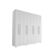 Guarda Roupa Casal Porto 8 Portas 4 Gavetas Com Cômoda Sapateira Sevilha E Armário Multiuso 2 Portas 2000191 Branco Tx
