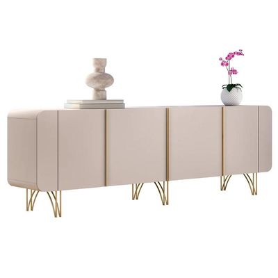 Balcão Aparador Buffet Piacente E Benvy H01 Off White - Mpozenato