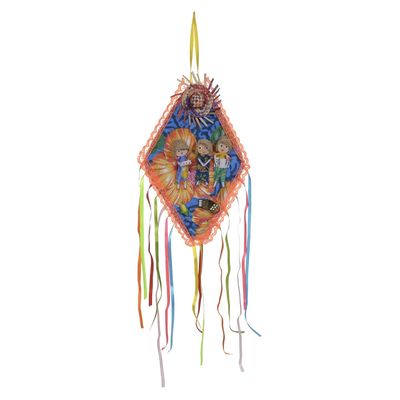 Móbile Balão Florarte Trio Nordestino Colorido 30x20cm