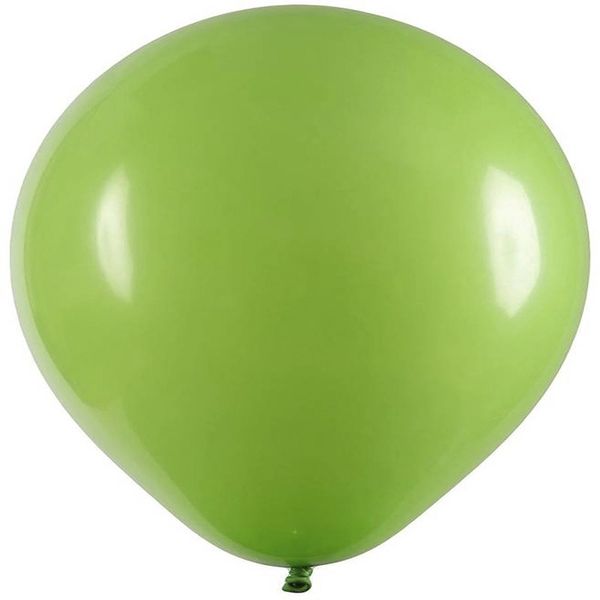 Balão de Festa Redondo Art Latex Nº 9 com 50 Unidades Verde Lima