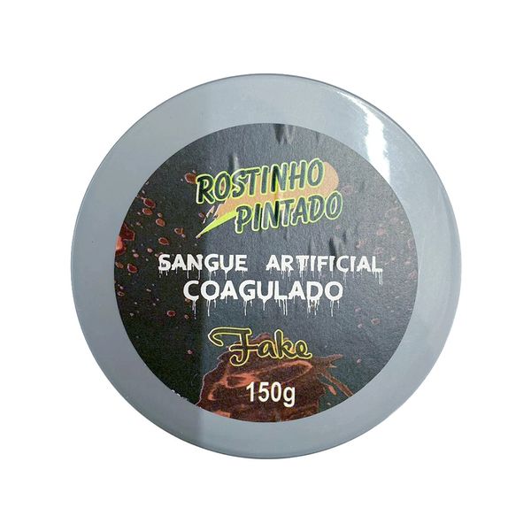 Sangue Falso Coagulado Rostinho Pintado 150g Sangue Falso Coagulado Rostinho Pintado 150g