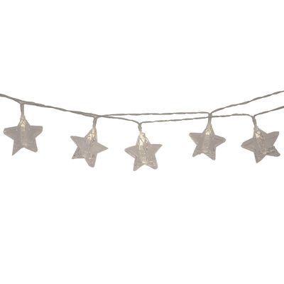 Cordão Estrela Grillo em Led Amarelo 2m