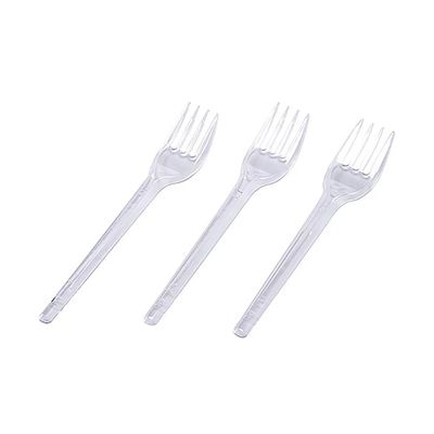 Garfo Descartável Plástico Regina Cristal 50 Unidades