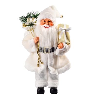 Adorno Papai Noel 40Cm Branco