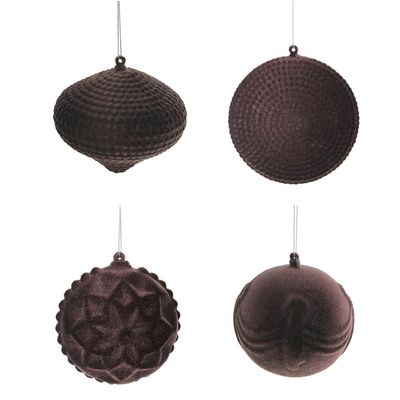 Enfeite Natalino Marron