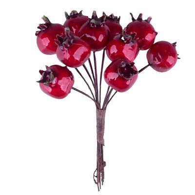 Pick Natal Berry X10 Vermelho 10cm D&A