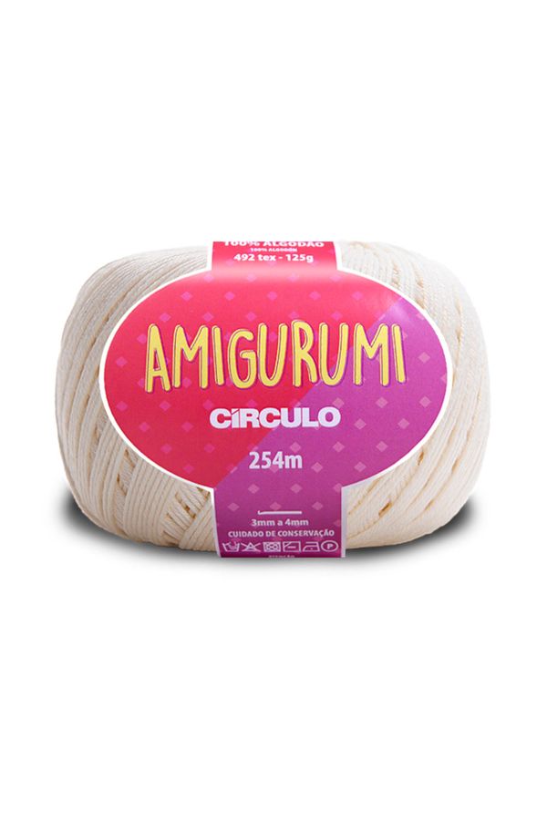 Linha Amigurumi 254m Nº6/5 8176 Off White