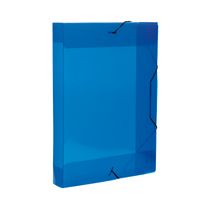 Pasta Aba Elástico Dello Line Lombo 4cm Azul 33,5x23,5cm