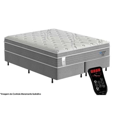 Colchão King Molas Ensacadas Masterpocket Liverpoll Ultra Gel New C/ Massagem Euro Pillow (193x203x36) - Probel