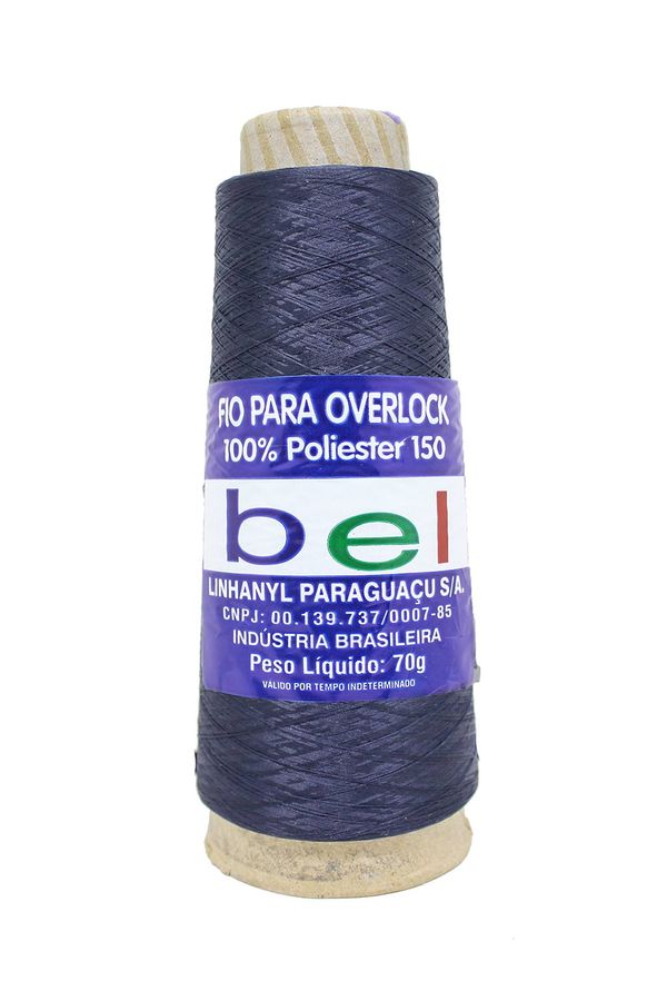Fio para Overlock 70g com 3700m 1549 Azul Marinho