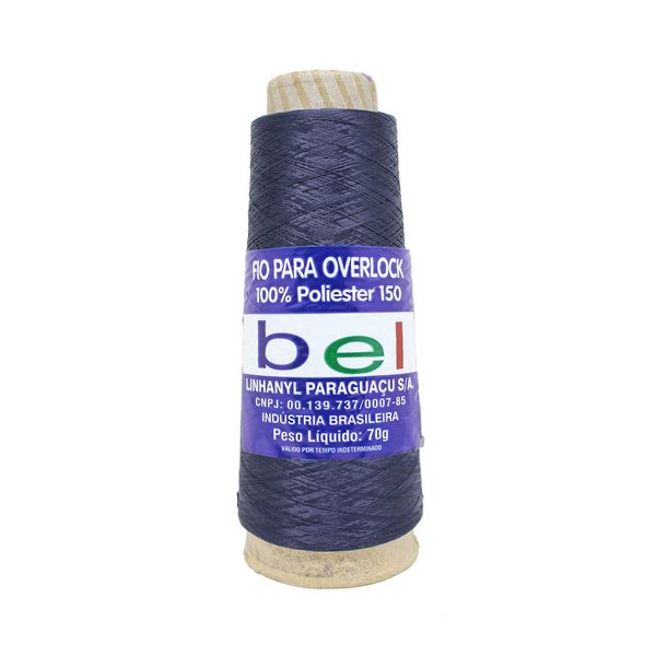 Fio para Overlock 70g com 3700m 1549 Azul Marinho