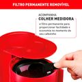 CAFETEIRA ARNO CLAS VERM CFC2 127V