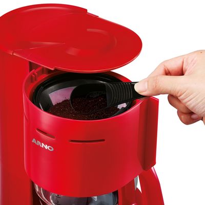 Cafeteira Elétrica Arno Classic CFC2 Vermelha 12 Xícaras - 127V
