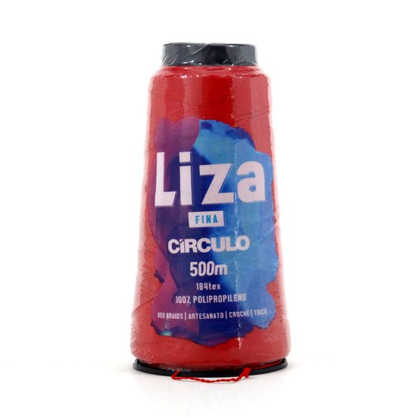 Linha Liza Fina 3559 Vermelho Carmim Linha Liza Fina 3559 Vermelho Carmim