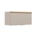 Armário Basculante Allure Linea Brasil 80cm 100% Mdf Jequitiba/gris Fosco