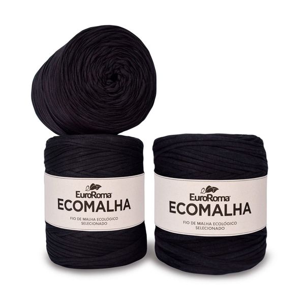 Fio de Malha EuroRoma 140m Preto Fio de Malha EuroRoma 140m Preto