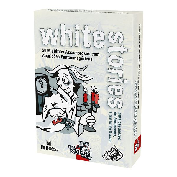 Jogo de Cartas Galápagos Histórias Assustadoras White Stories