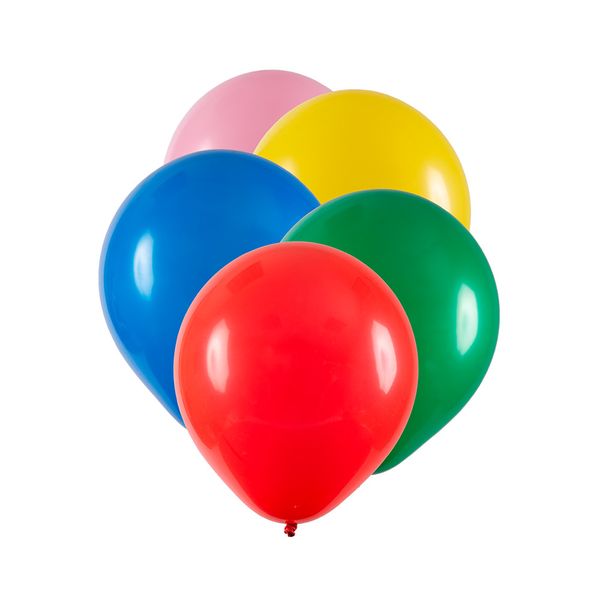 Balão Art Latex Redondo Nº9 com 50 Unidades Colorido Balão Art Latex Redondo Nº9 com 50 Unidades Colorido