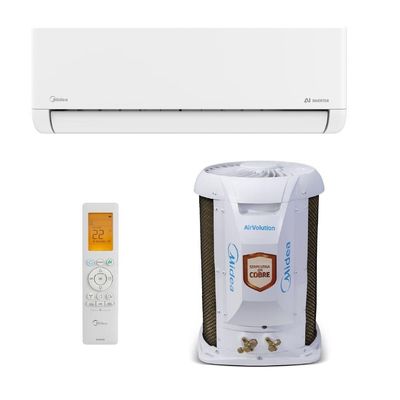 Ar Condicionado Split Hi Wall Midea Airvolution Lite Connect Inverter 18.000 BTUs Frio 220V R-32