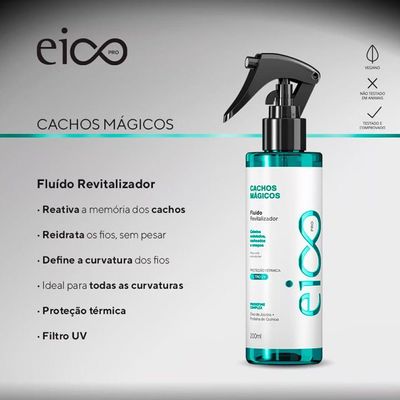Eico Pro Cachos Mágicos - Fluido Revitalizador 200ml