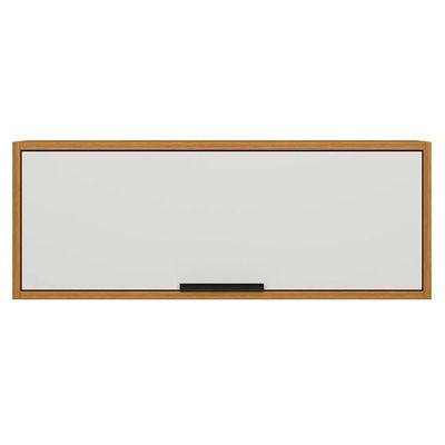 Armário Aéreo Basculante 80cm Nala Freijó Uv/off Acetinado Z44 - Mpozenato