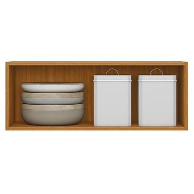 Armário Aéreo Basculante 80cm Nala Freijó Uv/off Acetinado Z44 - Mpozenato